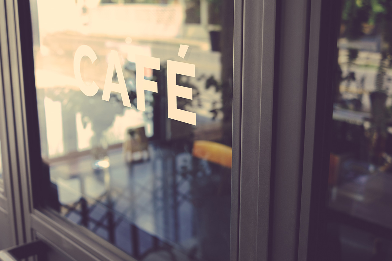 Alphabet-cafe-word-on-the-window-vintage